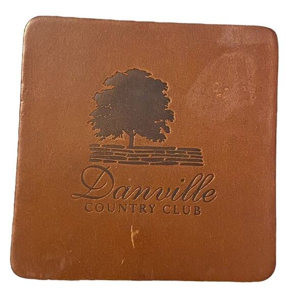 Country Club Coasters Kentucky Made Danville Country Club by Bourbonware 2007 - Picture 3 of 10